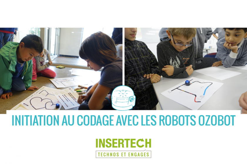 Ateliers d’initiation au codage pour enfants – minirobots Ozobot
